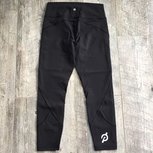 Black Lululemon In Movement Peloton tight